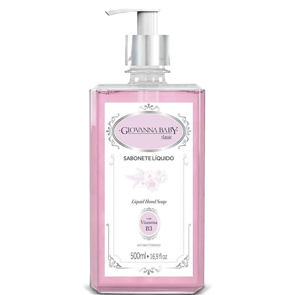 GIOVANNA BABY SABONETE LÍQUIDO ANTIBACTERIANO CLÁSSICO COM 500ML em Oferta na Shopee