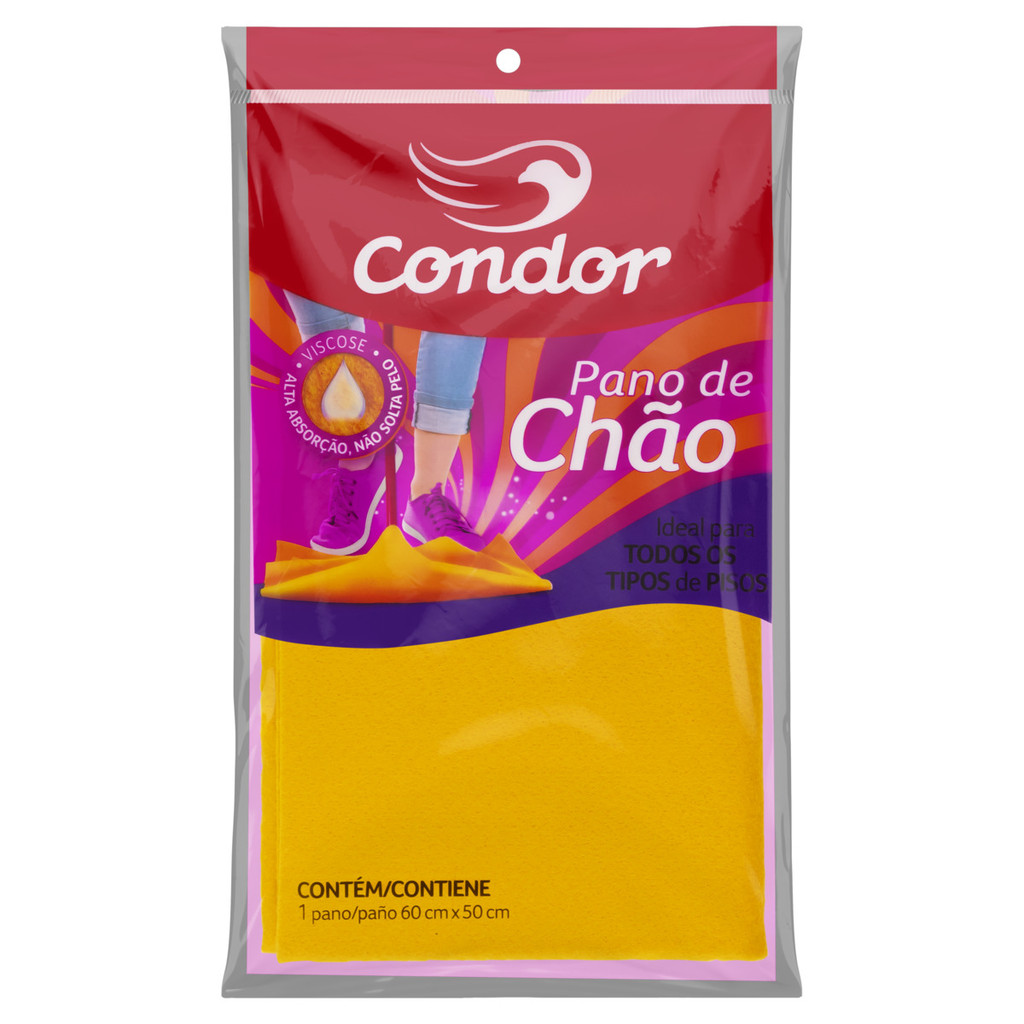 Pano de Chão Condor 60cm x 50cm - Home & Living