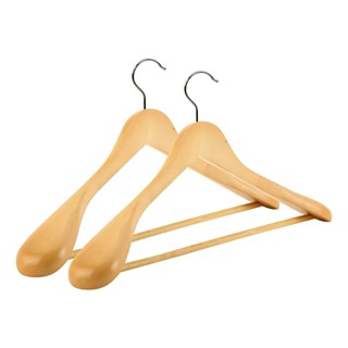 Kit 2 Cabides Executivos Madeira Ombreira Blazers Paramount em Oferta na Shopee