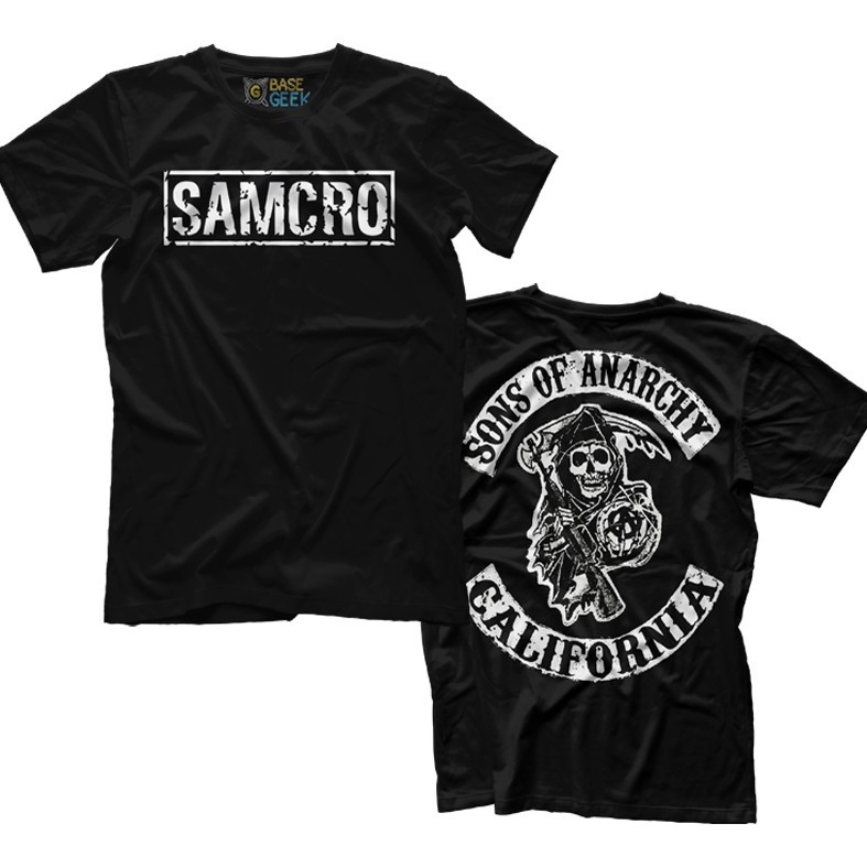Camiseta Sons Of Anarchy Série Algodão 100% Moda Streetwear Unissex Premium Lançamento 2025 em Oferta na Shopee