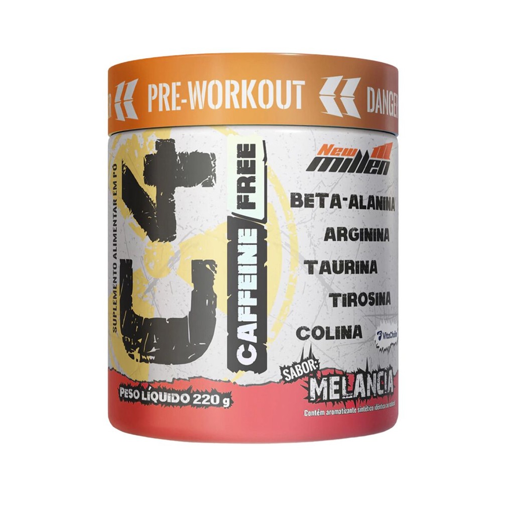 C4 Caffeine Free 220g com Colina - New Millen