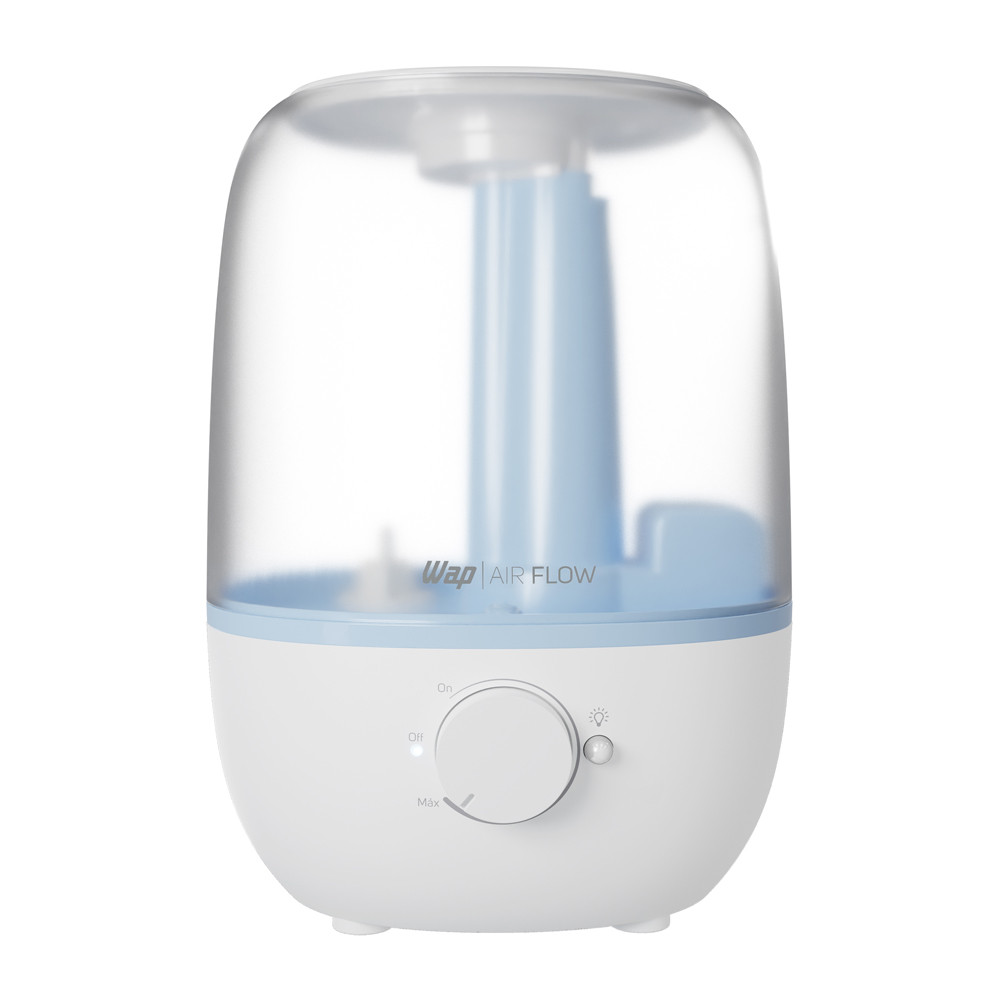 Umidificador de Ar Pequeno 2,3L 3×1 com Luminária e Aromatizador de Ambientes WAP AIR FLOW Bivolt