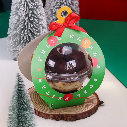 10 Embalagem Lembrancinha Bolinha Natalina 4481 (JANGO NATAL 2025) - Stationery