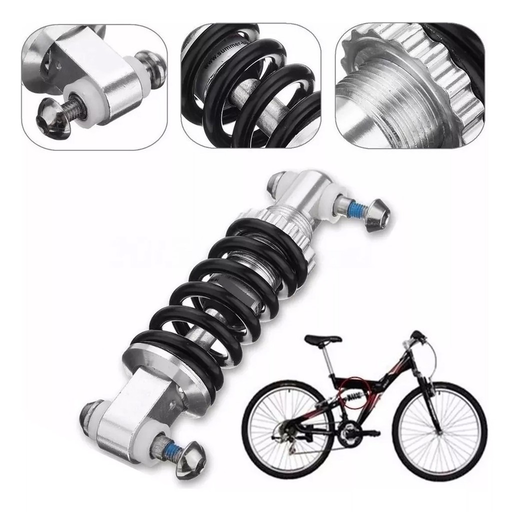Suspensao Traseira Quadro Full Bike 26 Mola Amortecedor 175