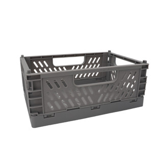 caixa organizadora 2,3L dobrável de plástico multiuso - Oikos em Oferta na Shopee