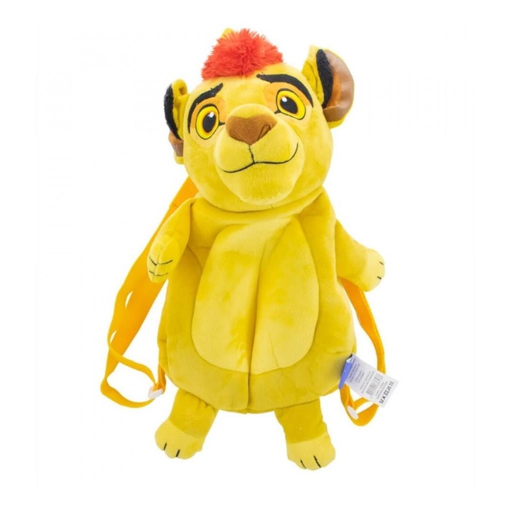Mochila Costas Infantil Kion Guarda Do Leão Pelúcia Disney
