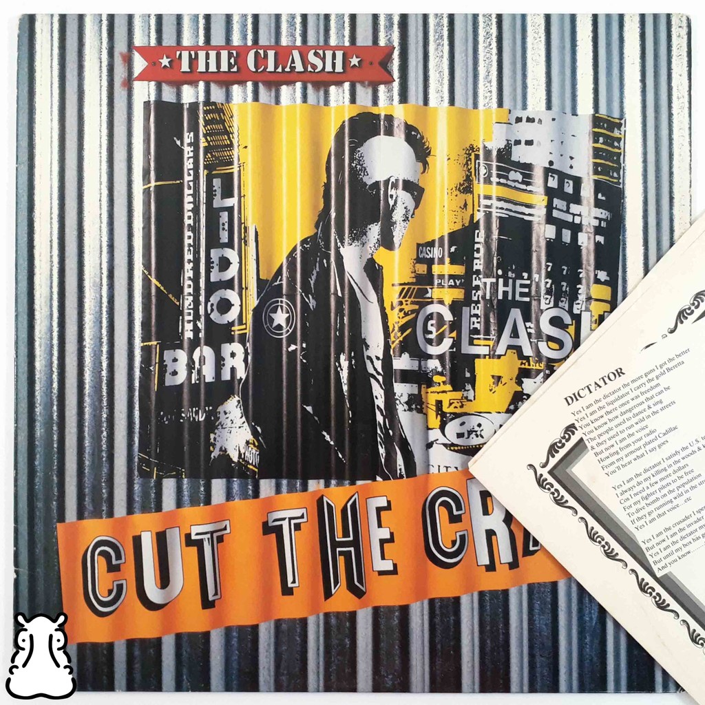 LP The Clash - Cut the Crap - Vinil Importado 1985 Leia - Hm