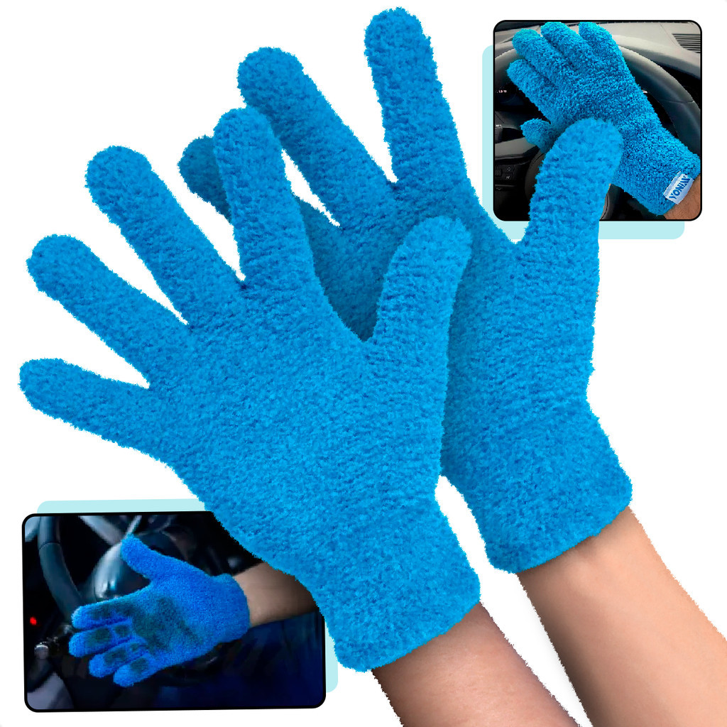 Luva de Microfibra p/ Limpeza Interior Vonixx Estetica Automotiva em Oferta na Shopee