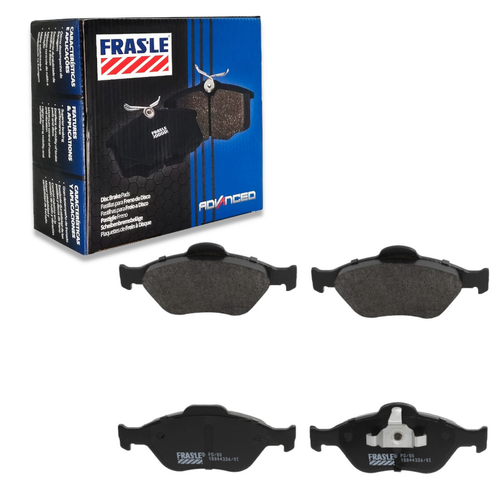 Pastilha de Freio Dianteira Ecosport 1.6 2.0 2003/2025 Fiesta 1.6 8v 2006/2010 - Frasle PD80