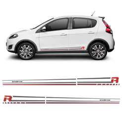 Faixa Lateral Palio Sporting 2017 Adesivo Modelo Original