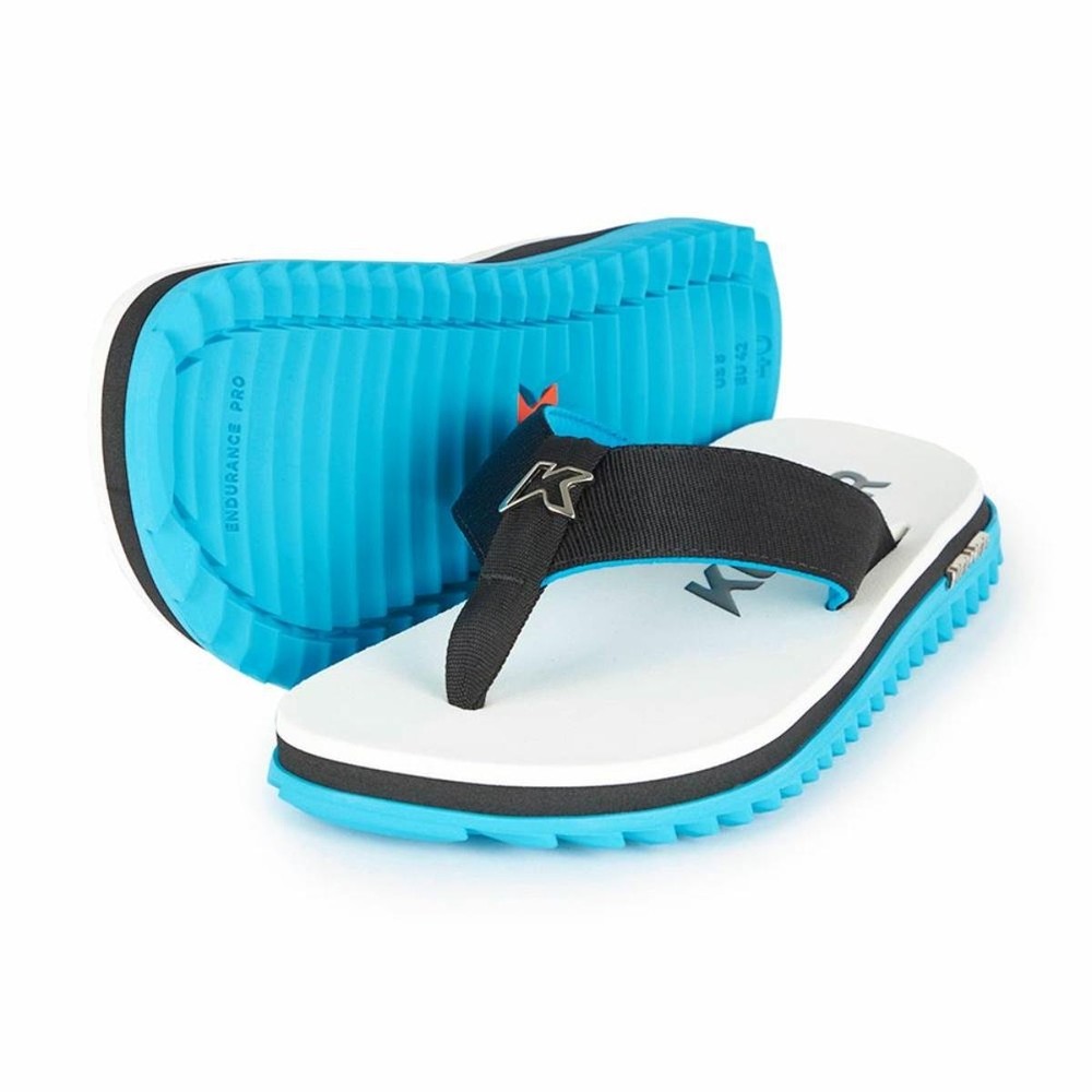 Chinelo Kenner Kivah Line Masculino - Branco e Azul em Oferta na Shopee
