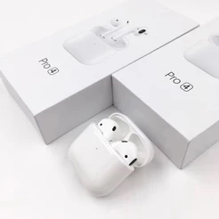 Fone De Ouvido Air Pro 4 TWS Sem Fio Bluetooth 5.3 Para iPhone e Android
