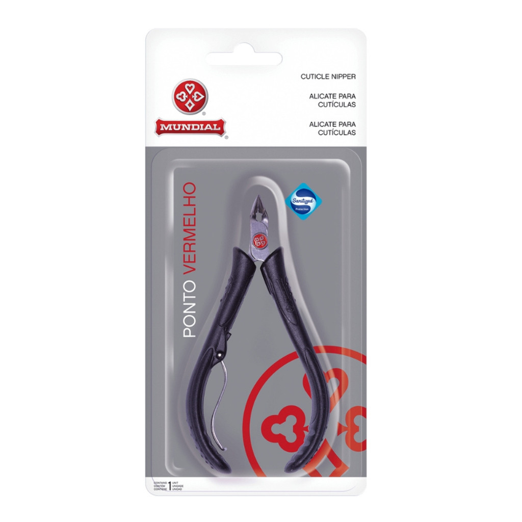 Alicate De Corte Unha Cutícula 171-PR Ponto Vermelho Mundial em Oferta na Shopee