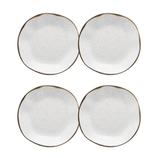 Jogo com 4 Pratos Fundos 22,5cm Oxford Ryo Maresia em Oferta na Shopee