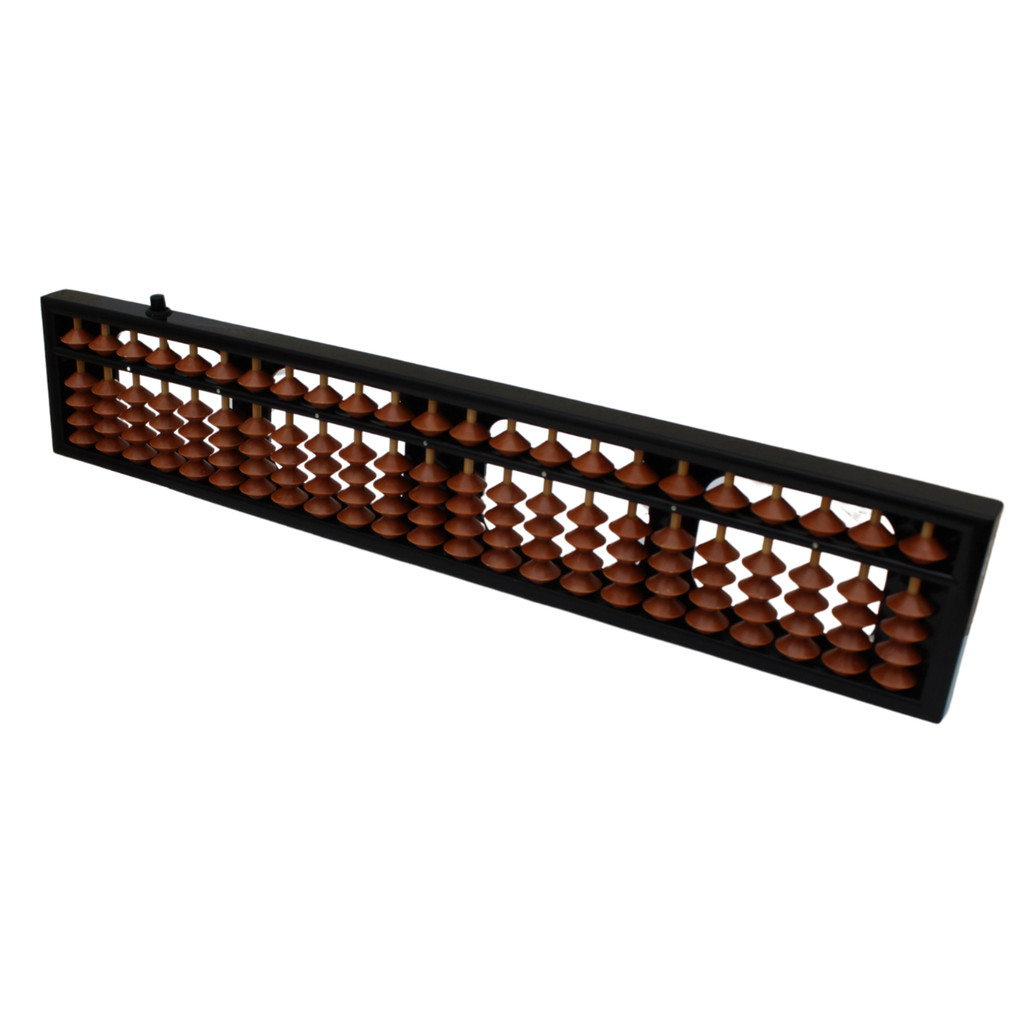 Soroban Ábaco Contador Calculadora Japonês Vinho - 17 Dígitos