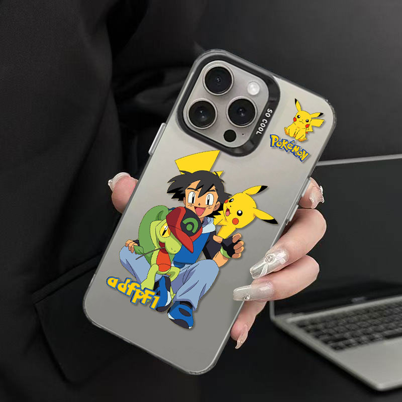 Pokémon Pikachu 35 anti-queda Capinha capa de celular Samsung A05 12 23 35 51 52 55 M23 24 S21 22 23 24 25 PLUS ULTRA