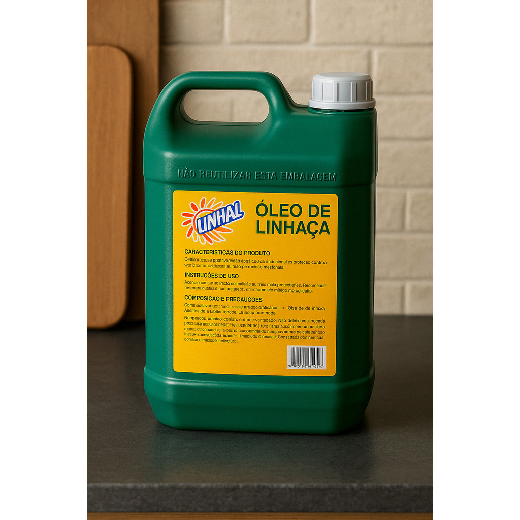 Galão 5 Litros Oleo De Linhaça Para Madeiras Impermeabilizante Linhal em Oferta na Shopee