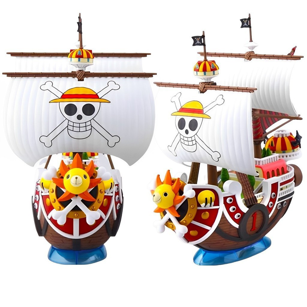 One Piece MIL Sunny Naviol Modelo de Brinquedo de Montagem Pirata Colecionável
