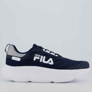 Tênis Fila Maxxi Lite Marinho e Branco em Oferta na Shopee