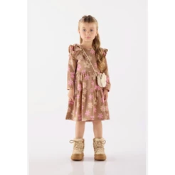 Vestido Infantil em Molecotton com Felpa Up Baby