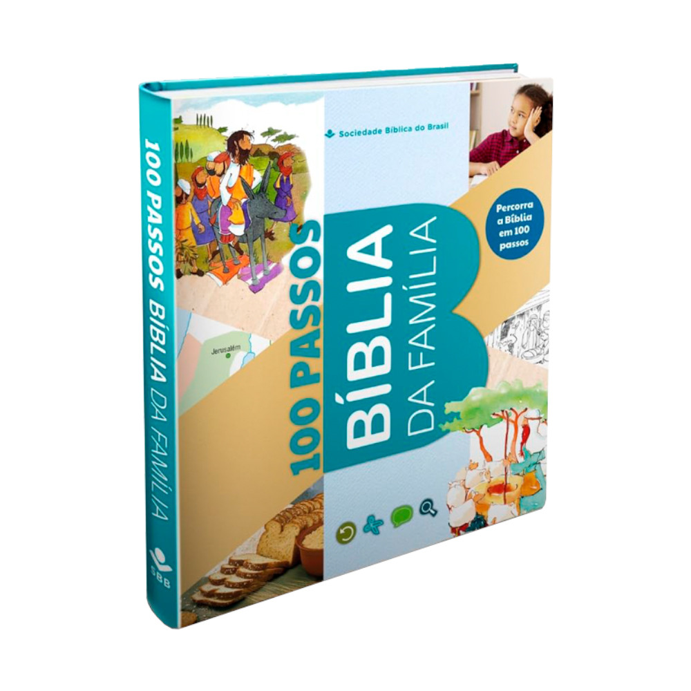Bíblia Da Família | 100 Passos em Oferta na Shopee