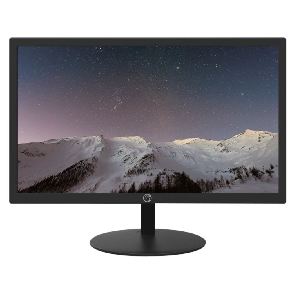 Monitor LED 21.5 Brazilpc 22wr-75 Fhd 75hz Preto Widescreen Box