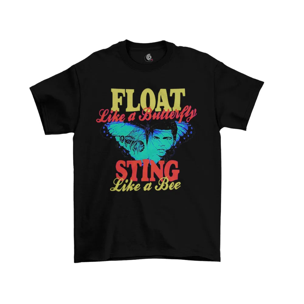 Camiseta Algodão Premium Boxe Muhammad Ali Float Sting