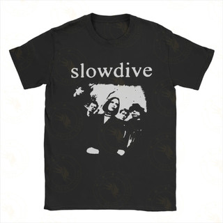 Camiseta Masculina Slowdive, Manga Curta, Gola Redonda, Casual, Algodão Confortável, 6XL em Oferta na Shopee