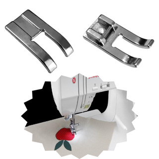 Calcador sapata Ponta Aberta de ferro para Bordados maquinas domesticas caseiras singer elgin outras em Oferta na Shopee