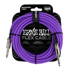 Cabo para Instrumentos Ernie Ball Flex Cable Neon P10/P10 6,10 20ft