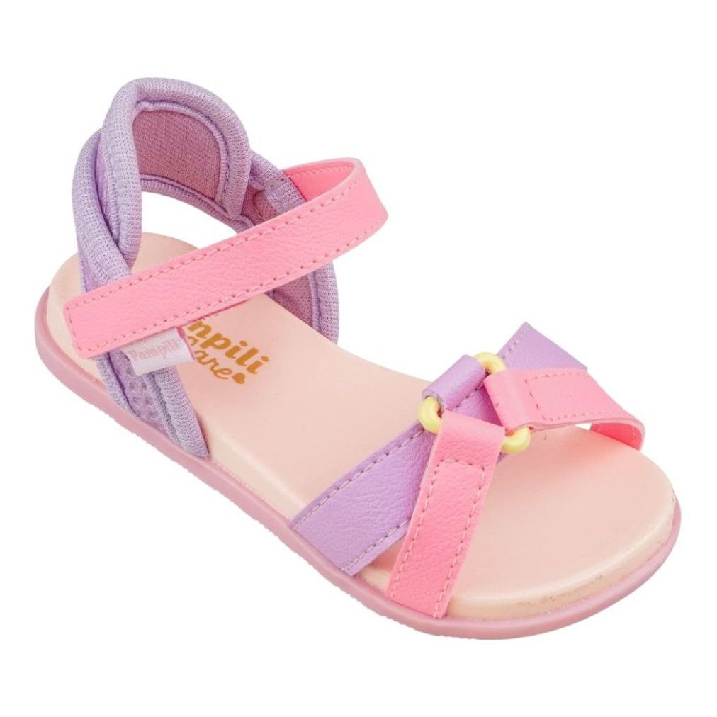 Sandália Infantil Menina Fly Mini Pampili 639.057