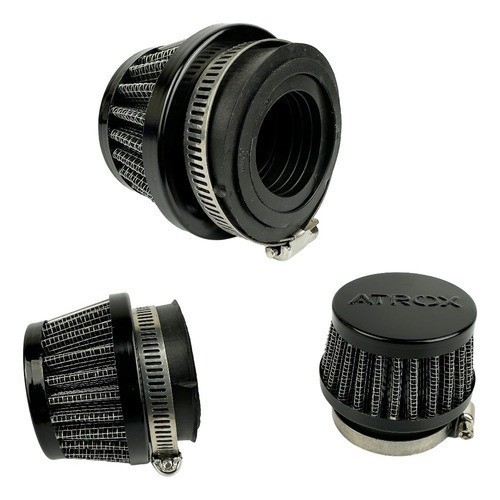 Filtro De Ar Moto Esportivo Reto Universal Com Adaptador — imagem 2 de 2