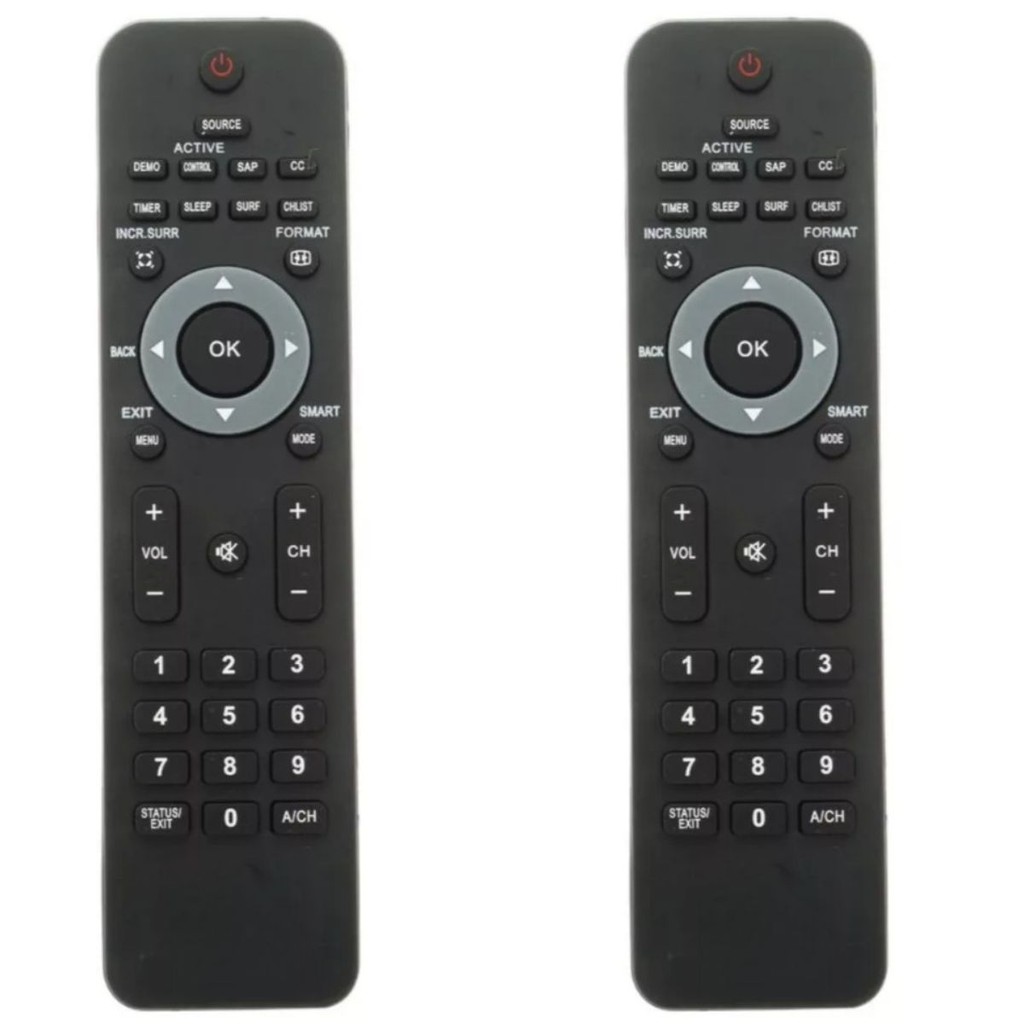 2 Controle Remoto Tv Philips 32pfl3403 42pfl3403 32pfl5403 42pfl5403