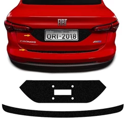 Kit Protetor Porta-Malas Cronos 2018 + Fundo De Placa Preto