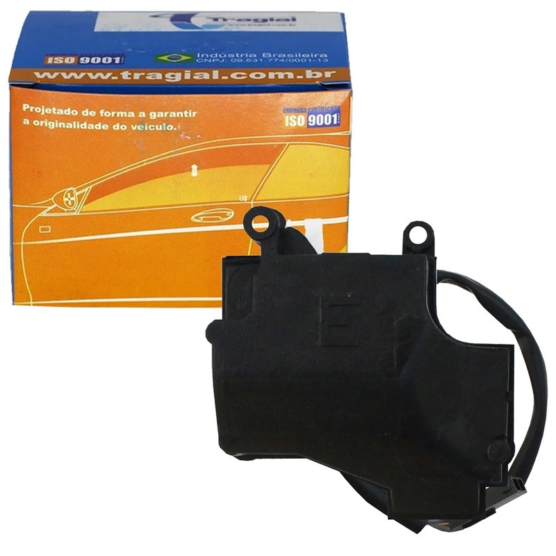 Kit Trava Elétrica Reposição Tragial 4 Fios, Porta Dianteira Esquerda TP4E TP4E001