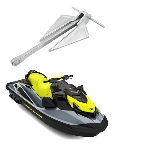 1 Dan Forth Ancora Mar Ferro Fundidor 7kg Jet Ski Bote Canoa