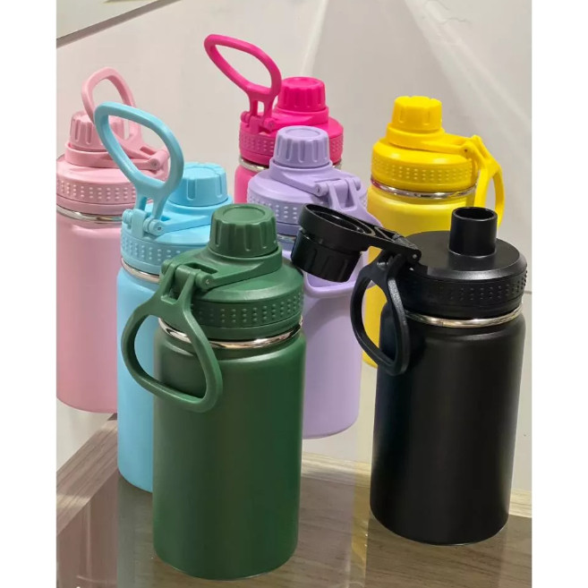 Garrafa térmica Infantil inoxidavel 350ML - Sports Bottle em Oferta na Shopee