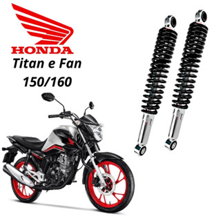 Par Amortecedor Titan 150 -160 Fan 150 - 160 Start 150 - 160 - ano 2000 a 2024 - Padrão Original em Oferta na Shopee