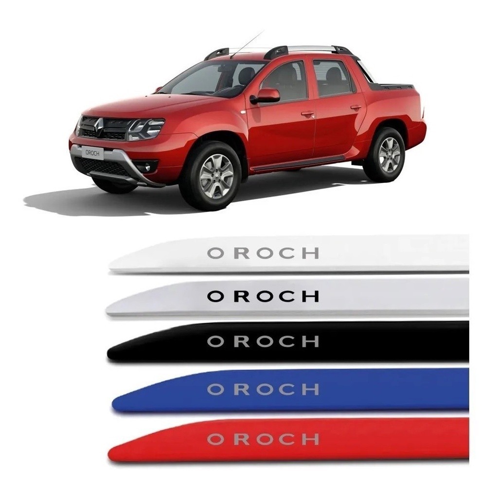 Jogo de Friso Lateral Facão para Duster Oroch 2016 a 2023
