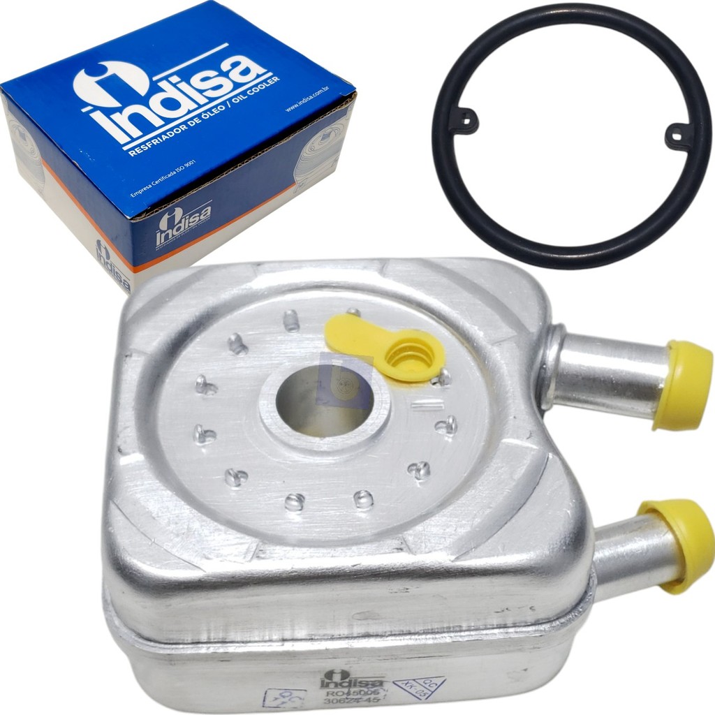 Radiador De Oleo Trocador De Calor Indisa Golf Polo Santana Bora Gol G1 G2 G3 G4 1.6 1.8 2.0 Ap em Oferta na Shopee