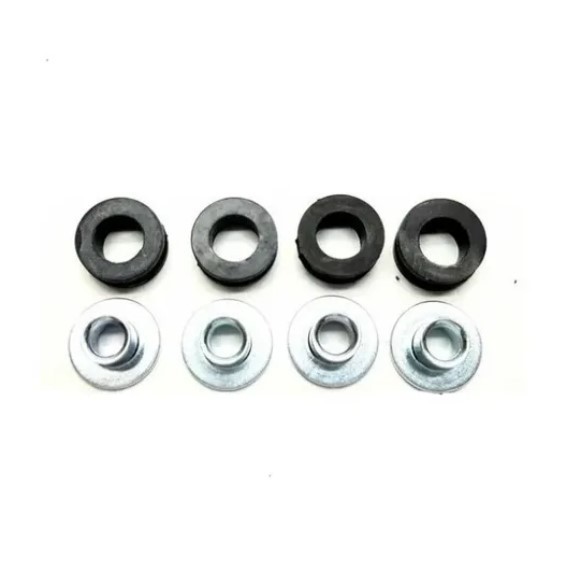 Kit Fixa Paralama Dianteiro Cbx 750 4 Coxim+4 Arroelas