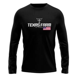 Camisa Camiseta UV Texas Farm Bandeirinha Moda County Barato Novidade
