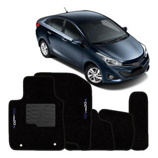 Kit Tapetes 5 Peças Carpete Hb20s 2012 13 14 15 A 2018 Preto em Oferta na Shopee