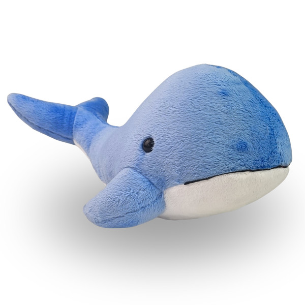 Baleia de Pelúcia 40 cm - Ocean Azul em Oferta na Shopee