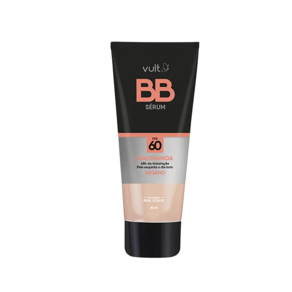 Base BB Sérum FPS 60 Cor V160 Uniformiza a Pele 30ml - Vult