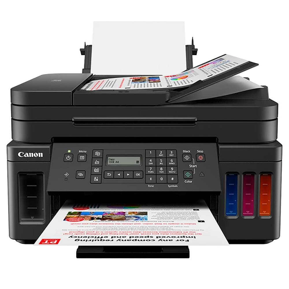 Multifuncional Tanque de Tinta Canon Mega Tank G7010 Wireless - Impressora, Copiadora, Scanner e Fax - Computers & Accessories