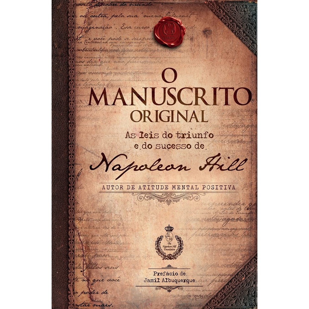 O Manuscrito Original | As Leis do Triunfo e do Sucesso | Napolean Hill em Oferta na Shopee