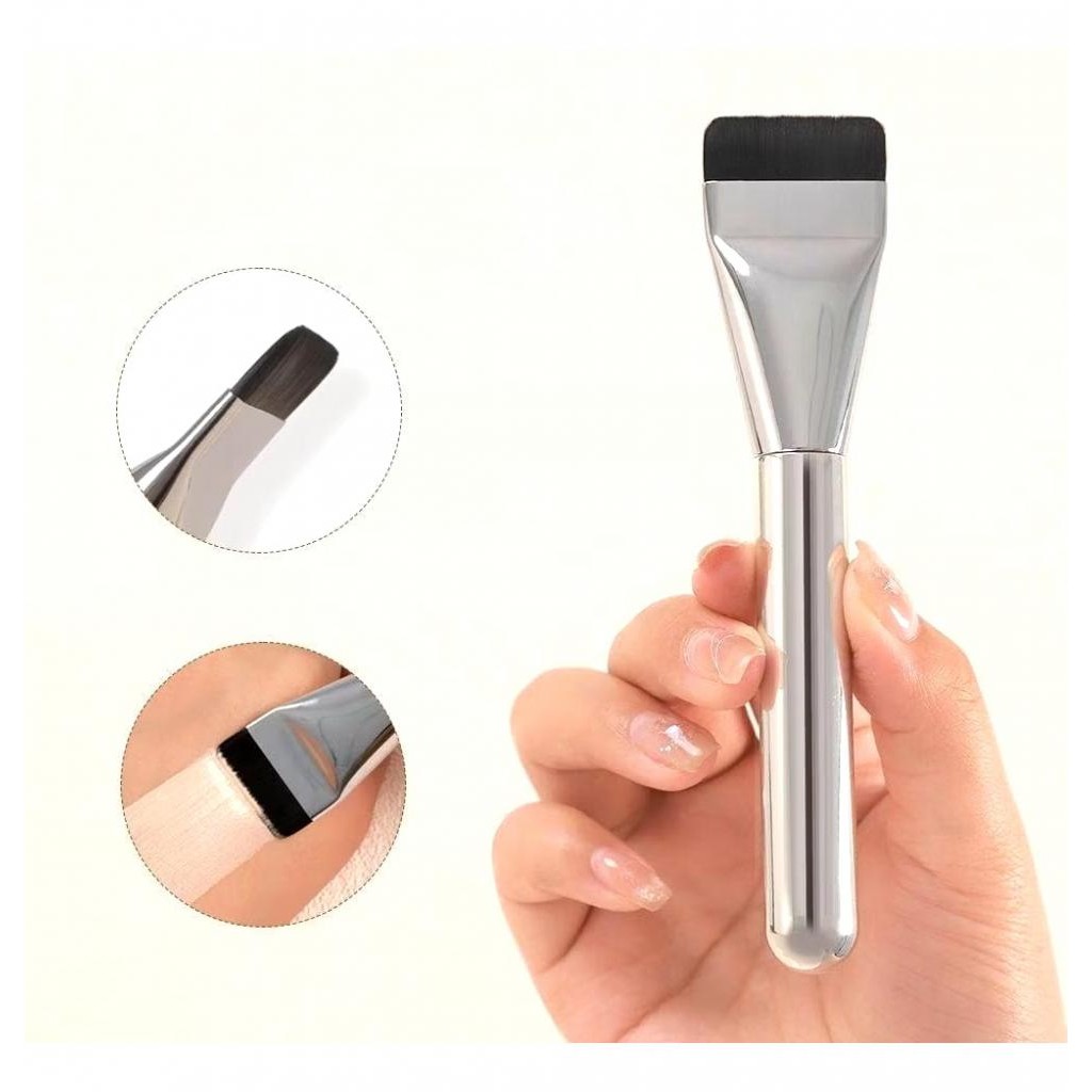 Pincel De Base Topo Plano Ultrafino - Maquiagem