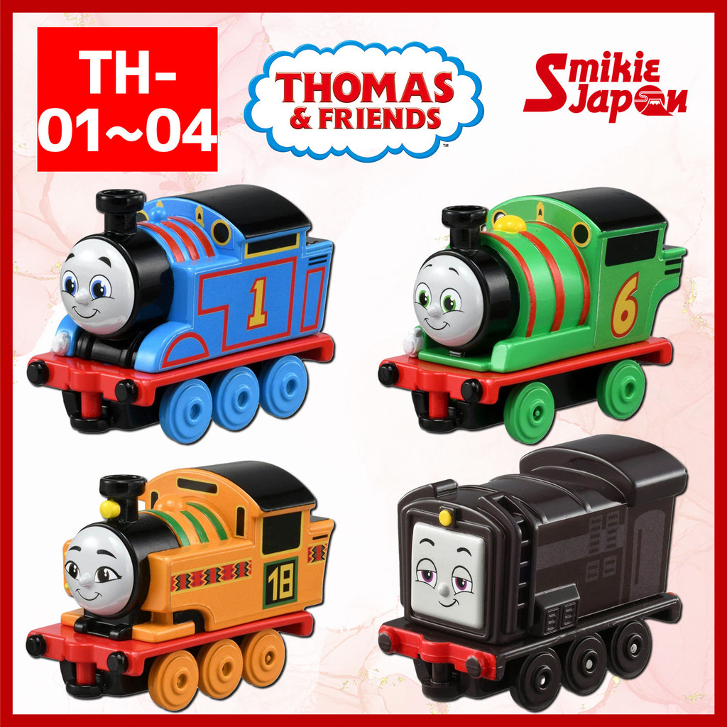 TOMICA TH Series Die-Cast Collection No.01–04 Thomas Percy Nia Diesel Direct From Japan