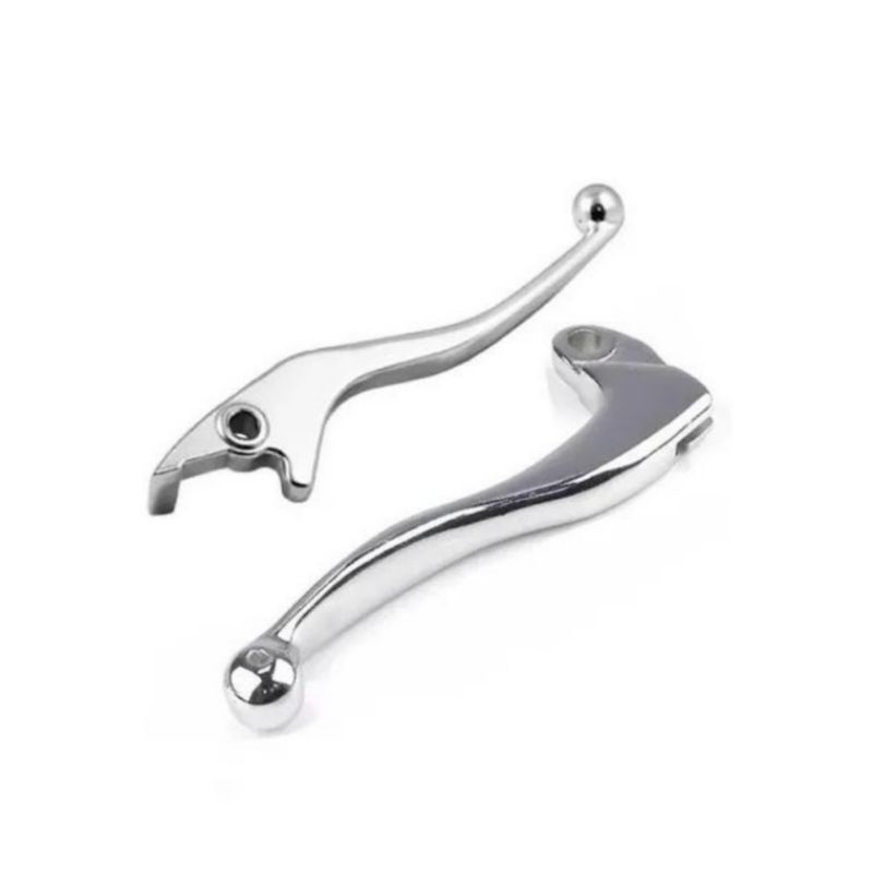 Par Mini Manete Curta Cromada Freio Disco Bros 125 150 160 XR 250 Tornado Xre 190 300 NX 400